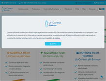 Tablet Screenshot of lit-control.com